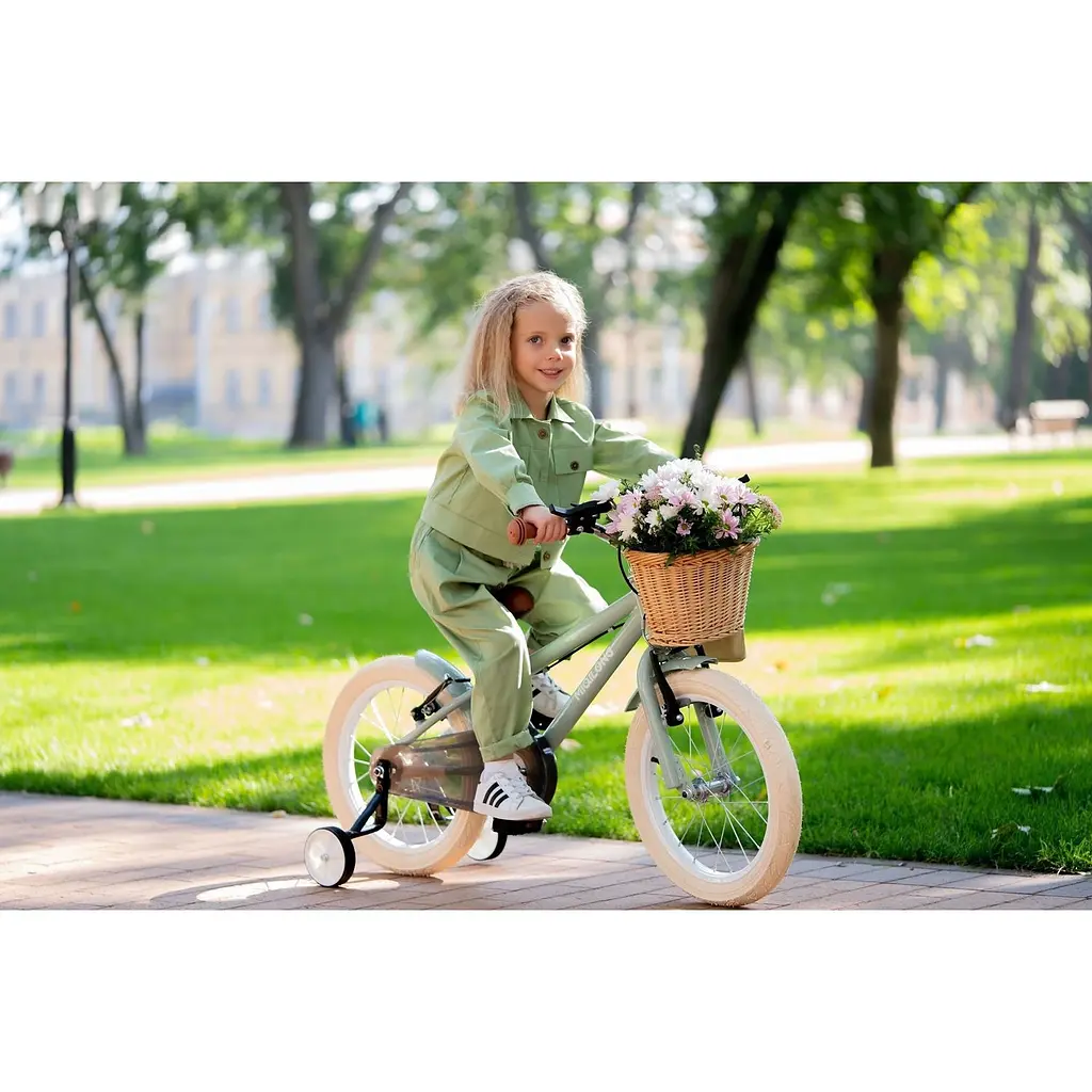 Дитячий велосипед Miqilong RM 12" оливковий (ATW-RM12-OLIVE) - фото 7