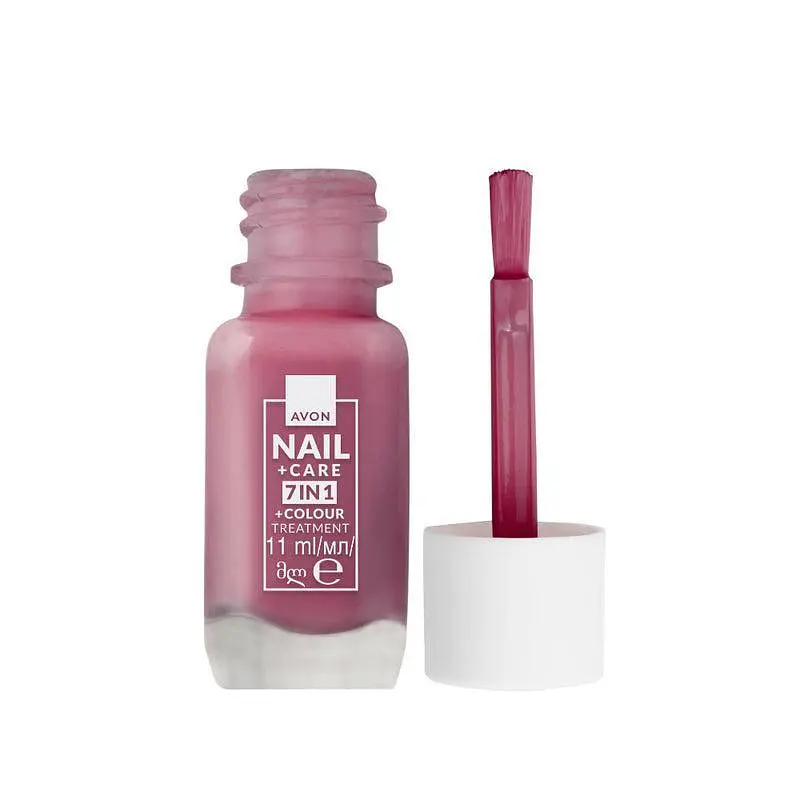 Лак-догляд для нігтів Avon Nail+Care Purple Harmony 11мл (158511483)