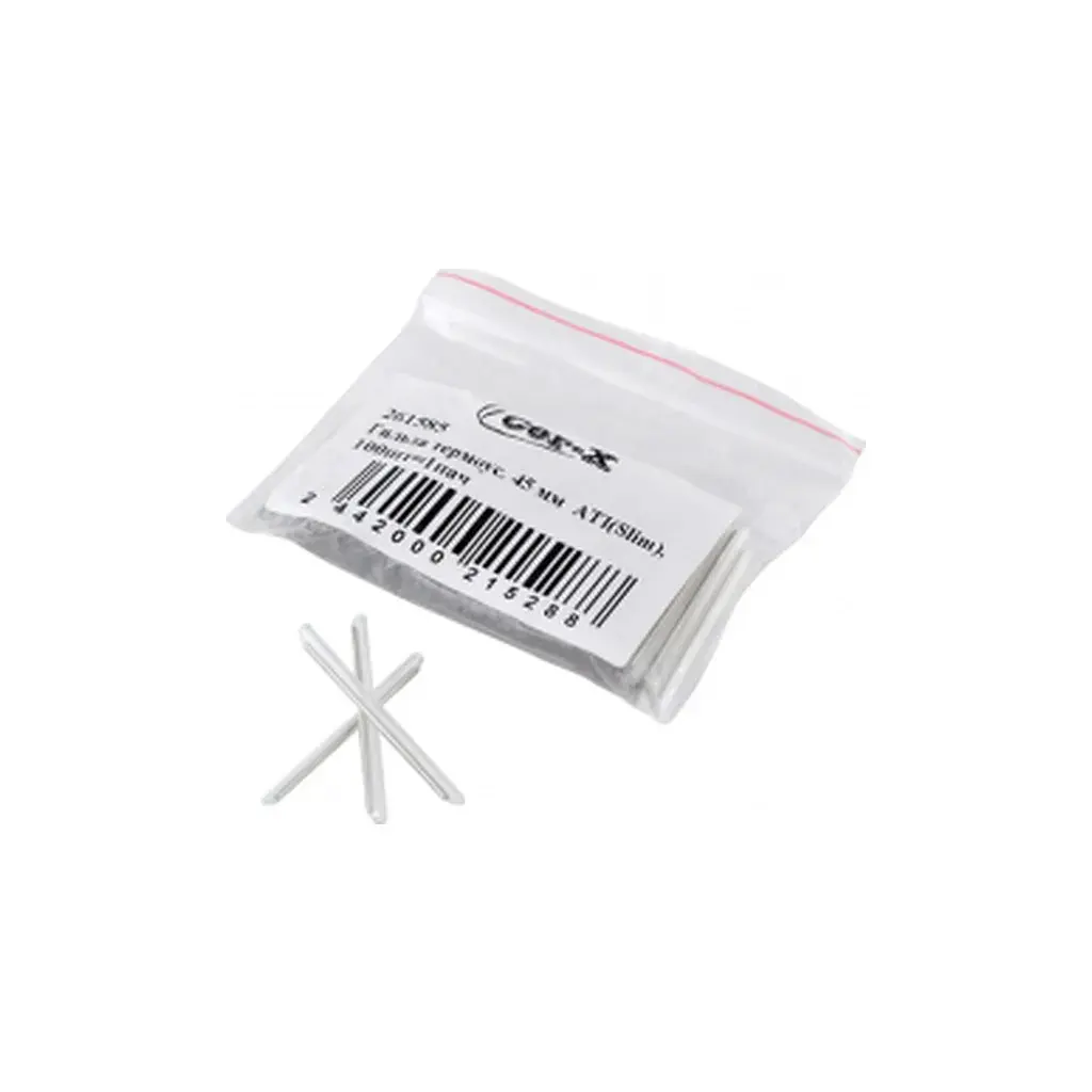 Опто-волоконне обладнання Cor-X Гільза ВО термопосадкова 45мм ATI (Slim) * 100pcs=1pkg (261585)