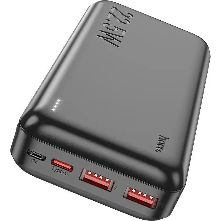 Портативный аккумулятор Hoco J101A Astute 22.5W 20000mAh black - фото 3