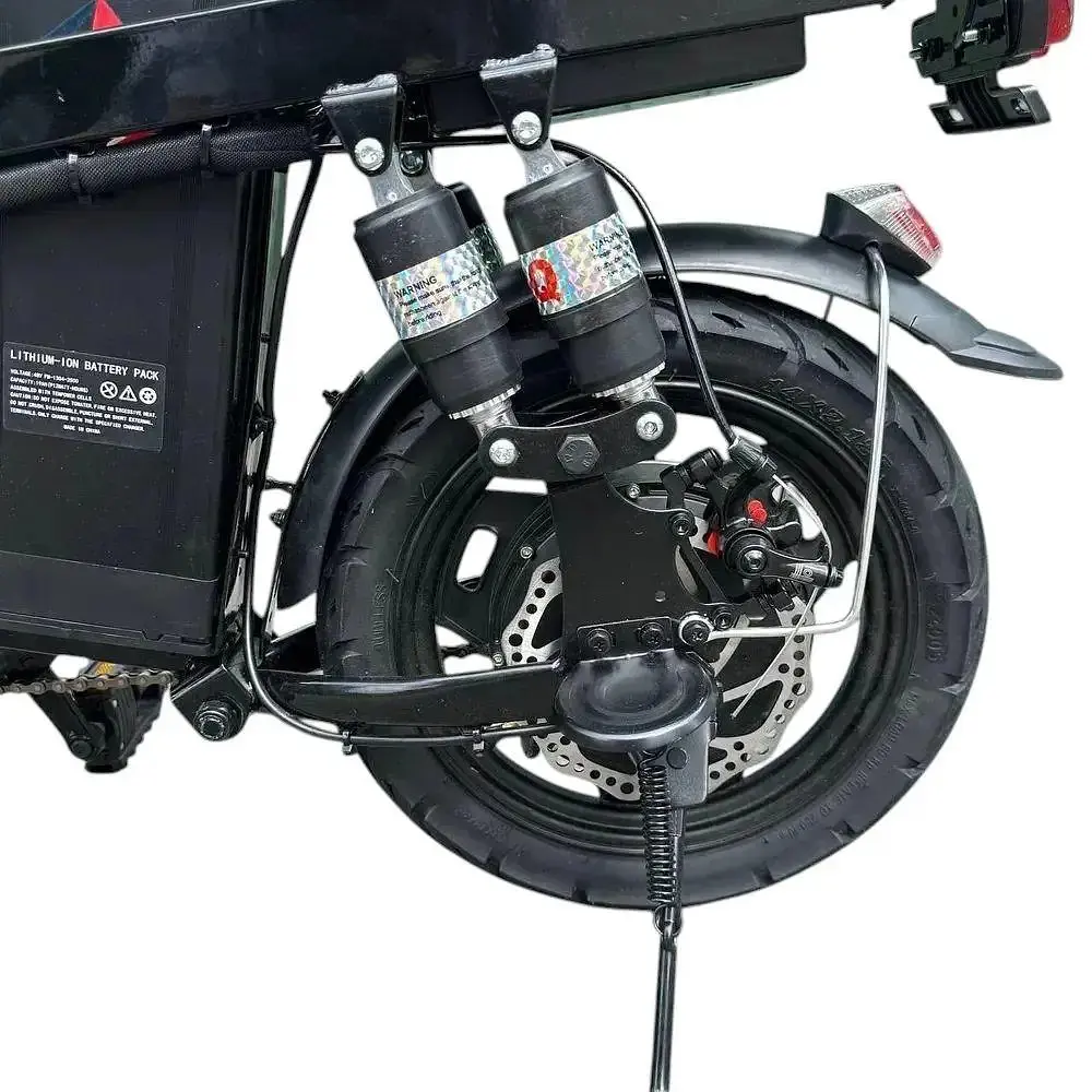Електровелосипед E-Kam KM-E8 Pro Plus 14" (1000W, 48V, 15Ah) складаний двомісний - фото 6