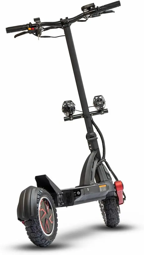 Электросамокат KUGOO G-Booster 1200W*2 (2400W) 23Ah черный, полноприводный DUAL - фото 4
