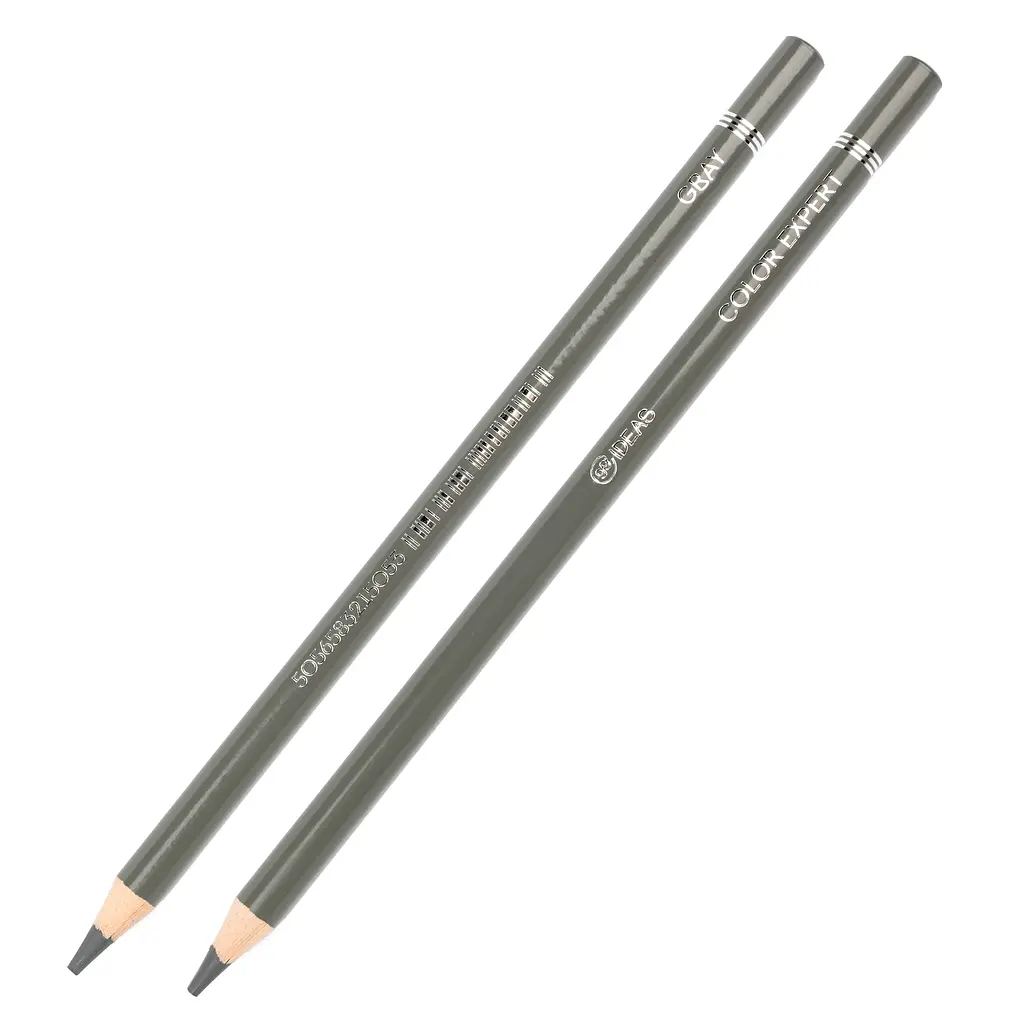 Олівець кольоровий 99IDEAS "Color Expert" Gray/Сірий, 99CE-GRAY - фото 2