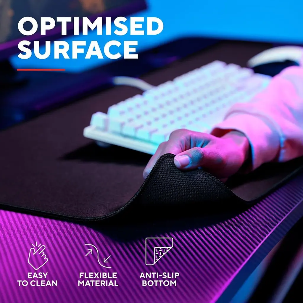 Ігрова поверхня Trust GXT 759 XXL (900x400x3мм) Black (25595_TRUST) - фото 6