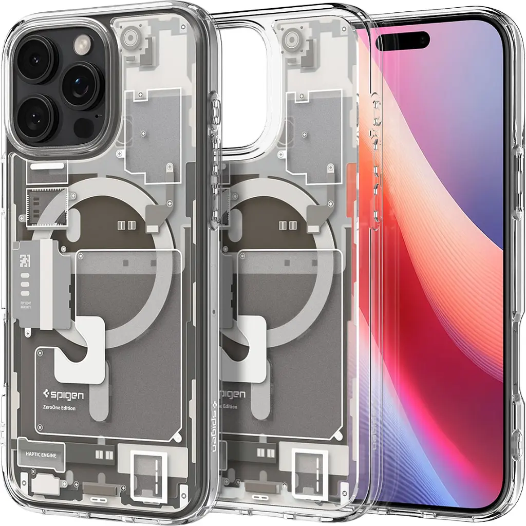 Чохол Spigen Ultra Hybrid with MagSafe для Apple iPhone 16 Pro Max Zero One Natural Titanium [ACS08381] [117873] - фото 4