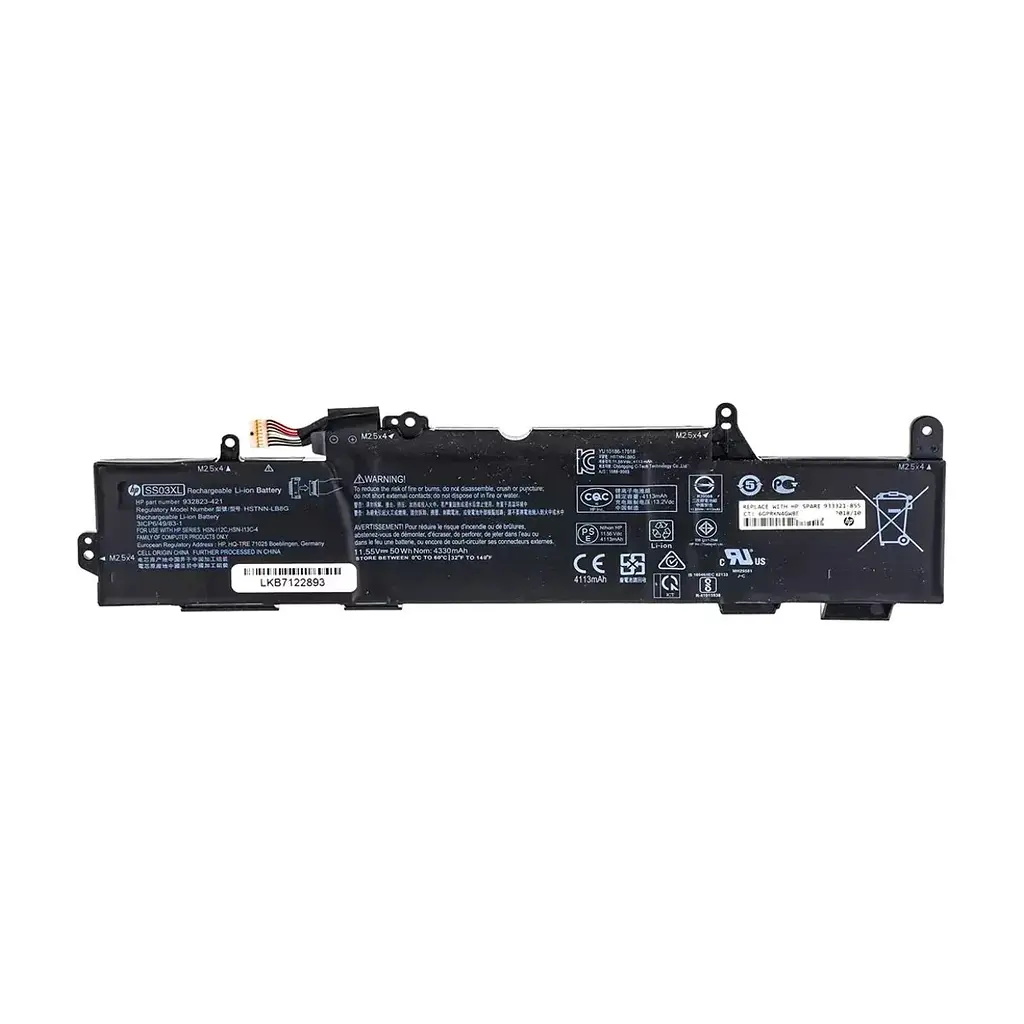 Акумулятор до ноутбука HP EliteBook 840 G5 SS03XL, 46Wh (4000mAh), 3cell, 11.4V, Li-ion AlSoft (A71059)
