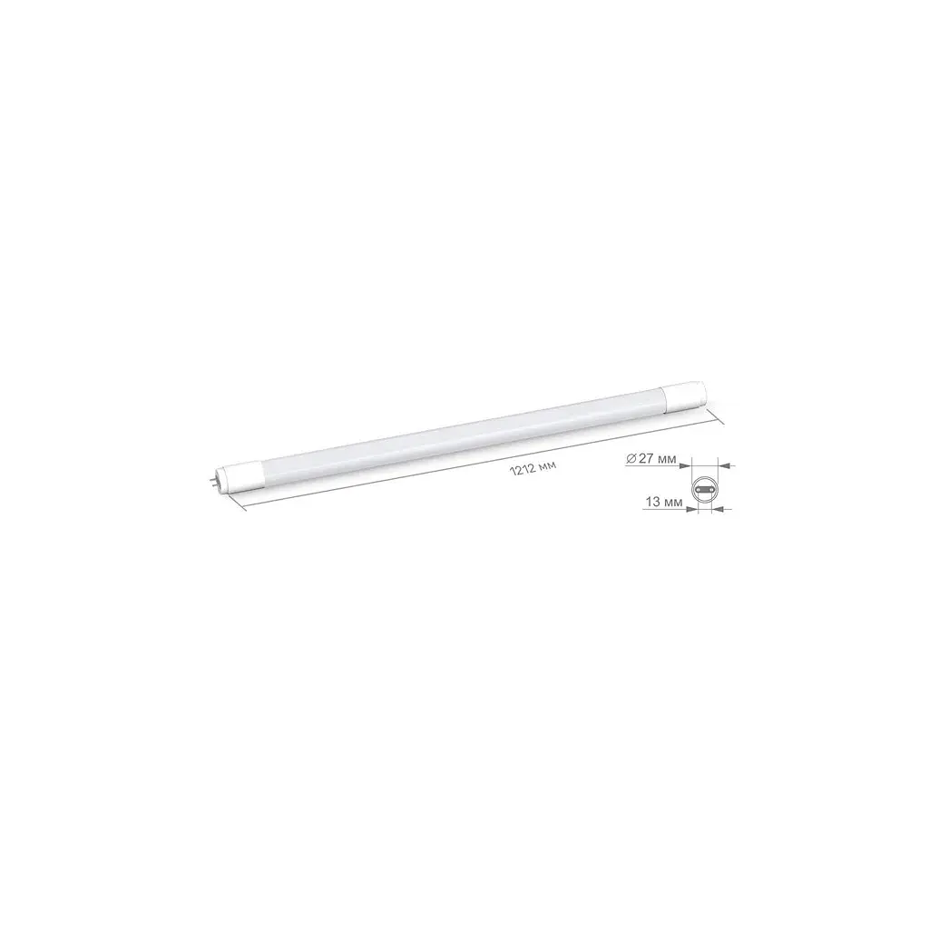 Лампочка TITANUM LED T8 18W 1.2M 6500K (TL-T8-18126) - фото 3