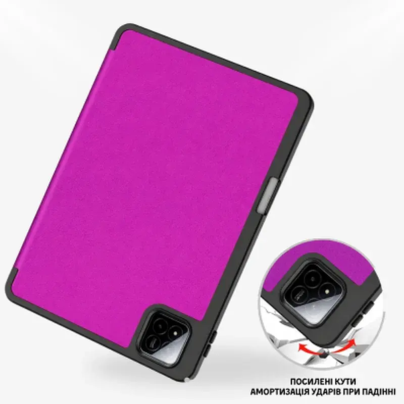 Чохол до планшета BeCover Flexible TPU Mate Xiaomi Pad 7 / 7 Pro 11.2" Purple (715618) - фото 5