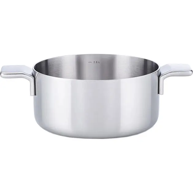 Каструля з кришкою MasterPro by alessi BGMP-2215 20 см 2.9 л сіра - фото 2