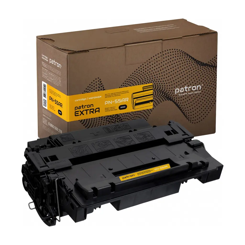 Картридж Patron HP LJ CE255A Extra (PN-55AR)