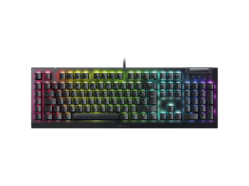 Клавіатура Razer BlackWidow V4 X Green Switch RU (RZ03-04700800-R3R1)