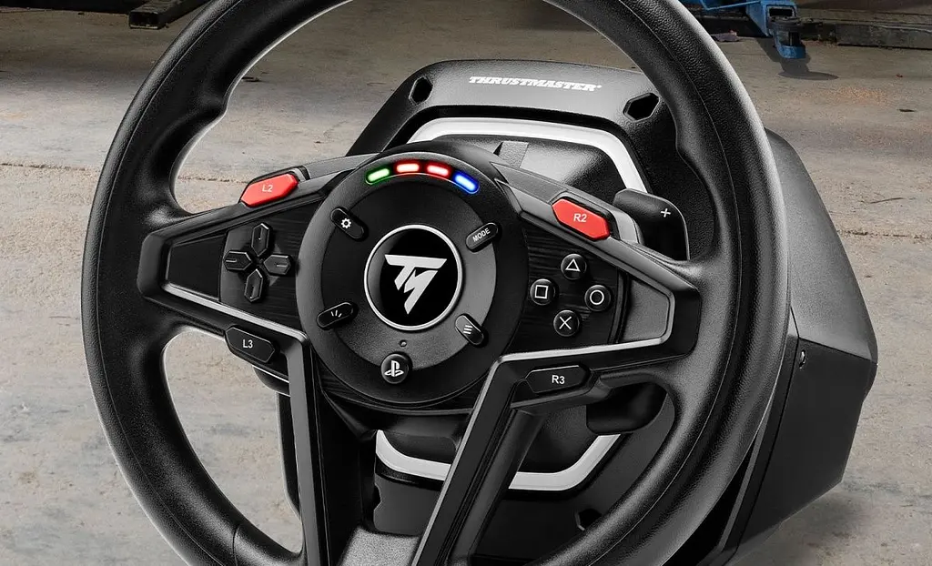 Игровой руль с педалями Thrustmaster PC/PS4/PS5 T128 Wheel with Pedals [4160781] [88007] - фото 6