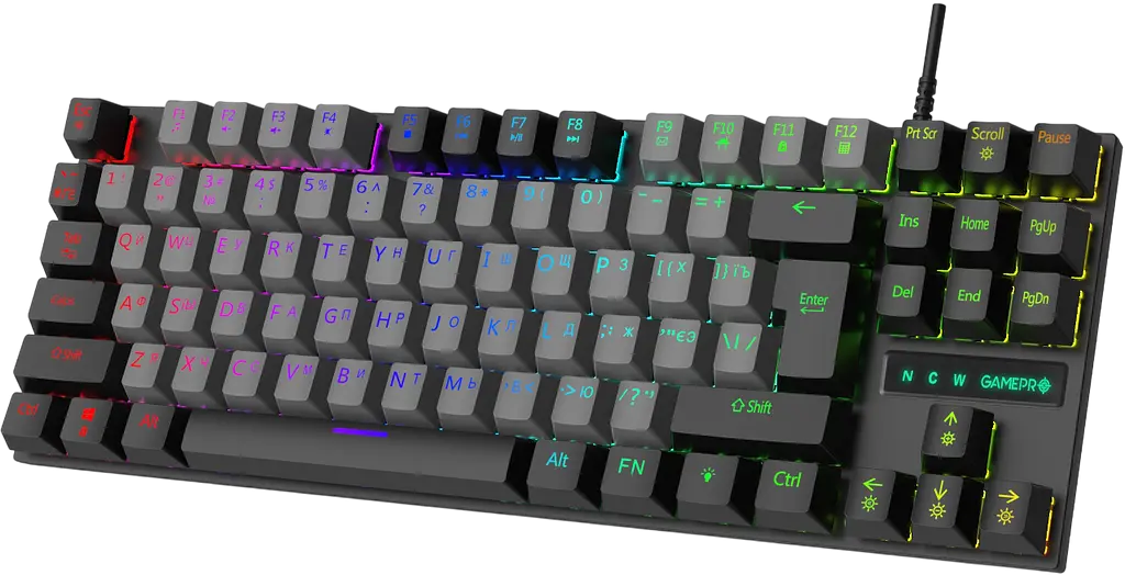 Клавиатура GamePro MK100B RGB Black - фото 3