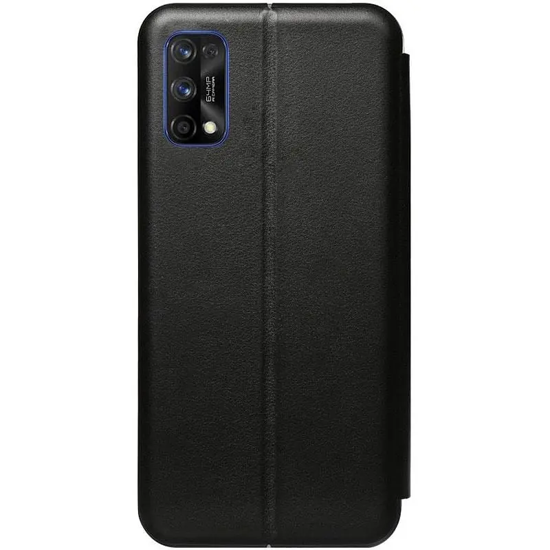 Чохол-накладка Toto Book Rounded Leather Case Realme 7 Pro Black - фото 2