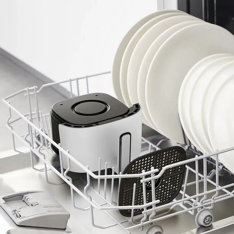 Мультипіч Tefal EasyFry Compact 1300 Вт біла (EY145A10) - фото 8