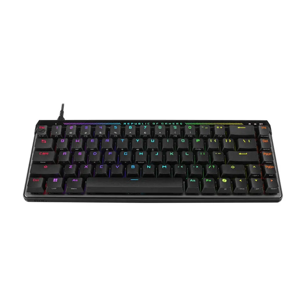 Клавіатура ASUS ROG Falchion Ace HFX USB UA Black (90MP03VE-BKMA00) - фото 10