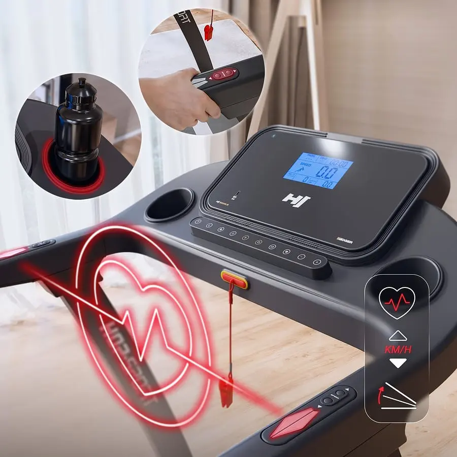 Бігова доріжка Hop-Sport HS-2000LB Joger - фото 4