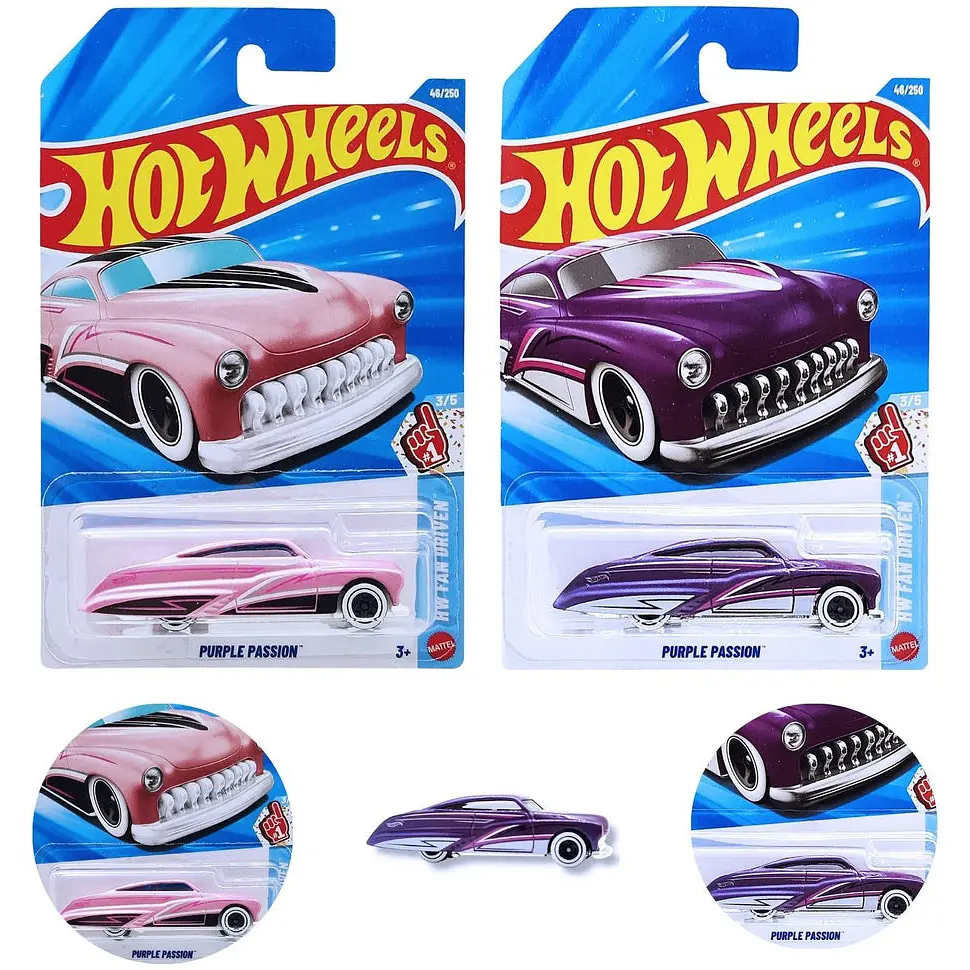 Базова машинка Hot Wheels HW Fan Driven Purple Passion колір в асортименті (5785) JJK91 - фото 3