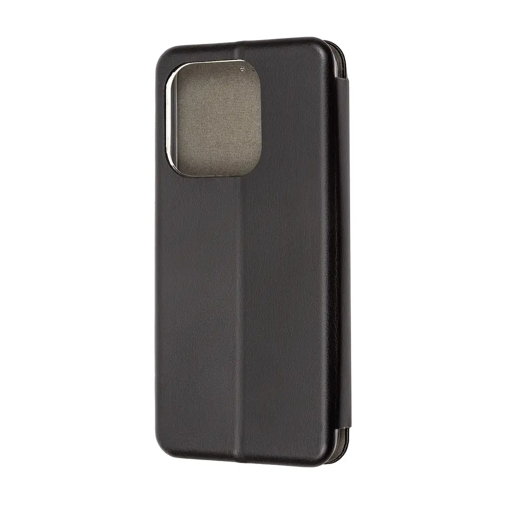 Чехол-книжка для TECNO Spark 10 4G (KI5q), G-Case, черный, кожаный чехол-книга из экокожи (PU) и TPU, с магнитом, с подставкой и вместительным кардхолдером, противоударный, защита всего корпуса, ArmorStandart (ARM68951) - фото 2