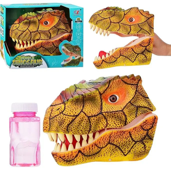 Генератор мильних бульбашок Dino Toys Дракон зелений ZJ11 (Q9899-ZJ11-1) - фото 2
