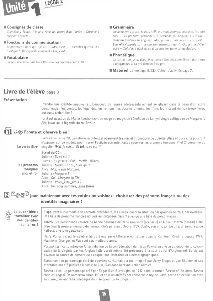Amis et compagnie 1. Niveau A1. Guide pedagogique - фото 2