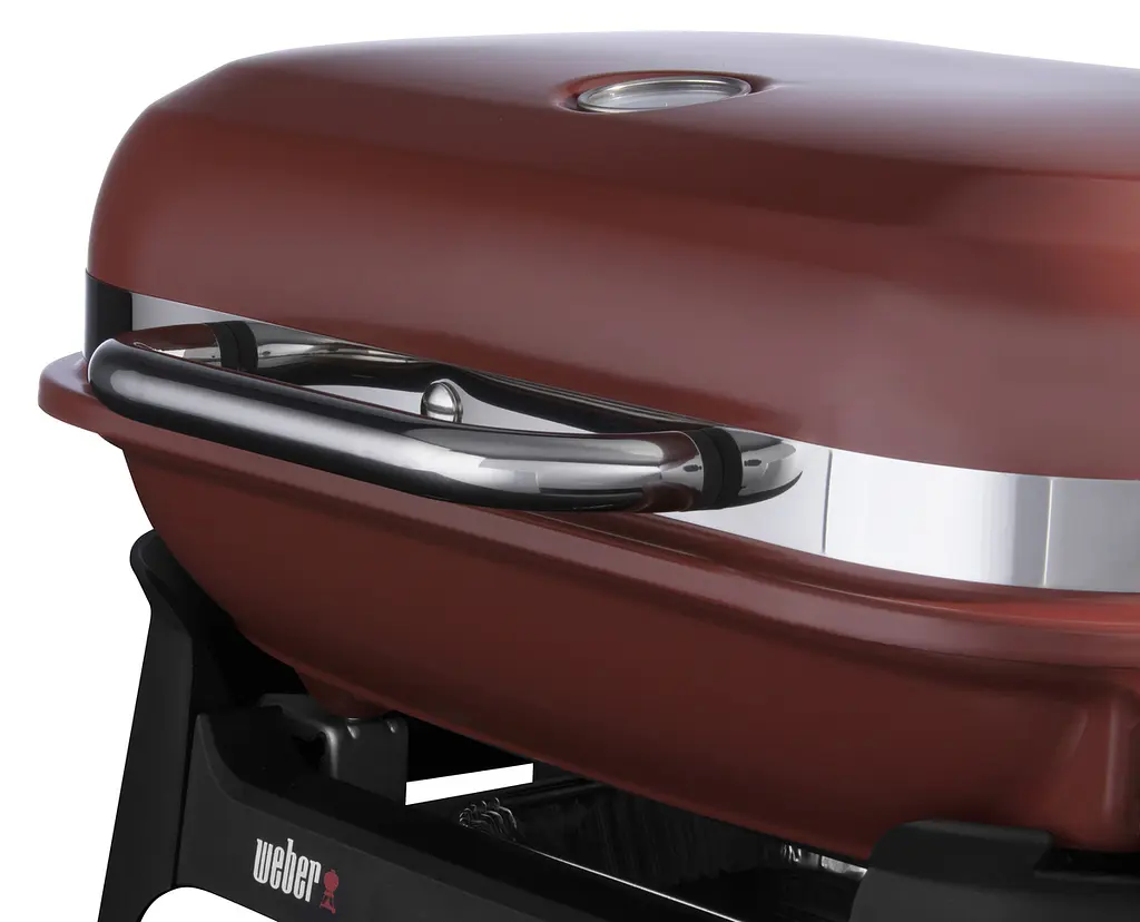 Гриль електричний Weber Lumin Compact 1000 червоний (91040979) - фото 2