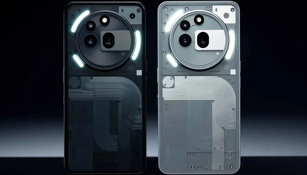 Смартфон Nothing Phone (3a) Pro 12/256 Gb серый - фото 8