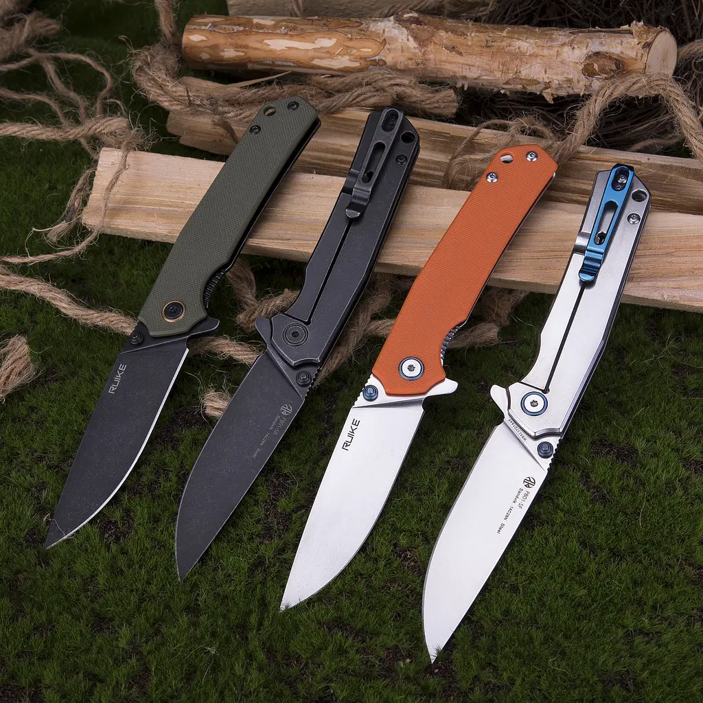 Нож складной Ruike P801-G - фото 12