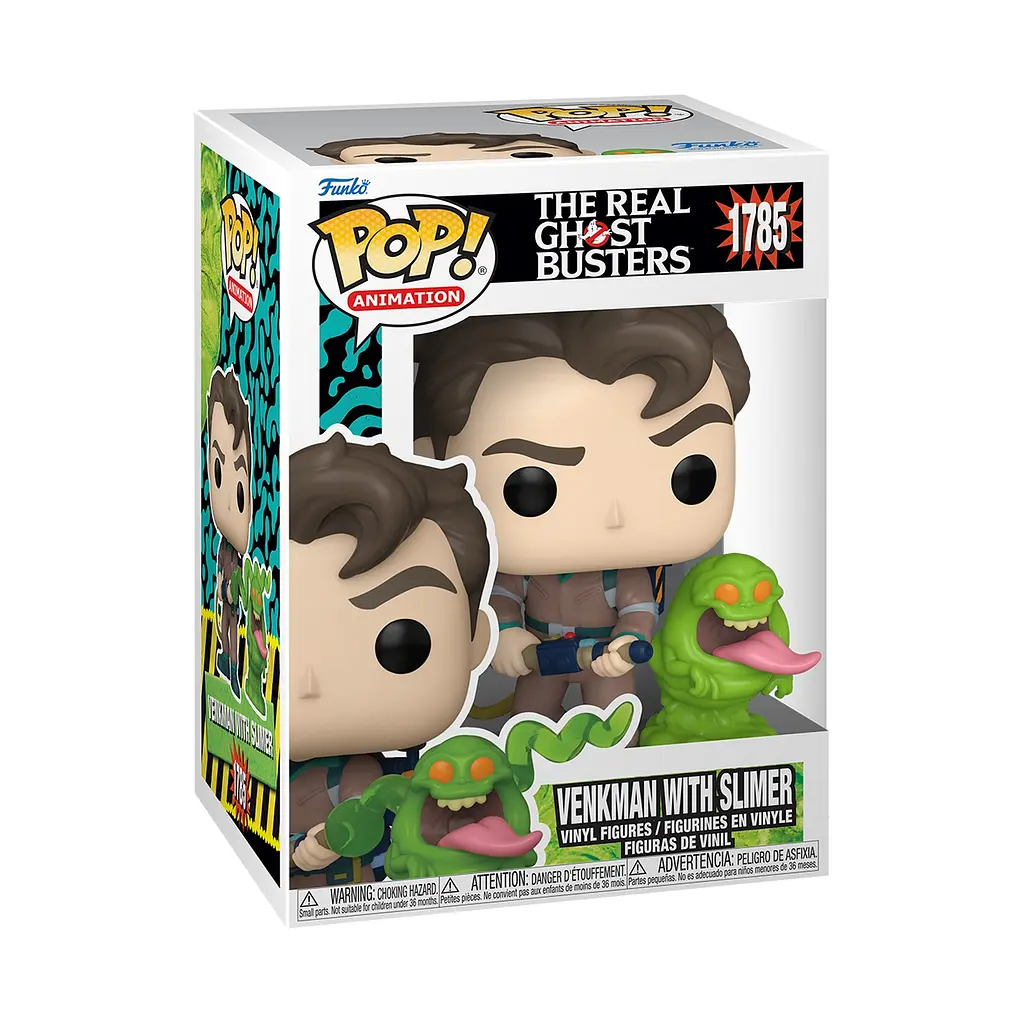 Фигурка Funko POP&BUDDY Animation: Ghostbusters - Venkman W/Slimer det0018169 - фото 2