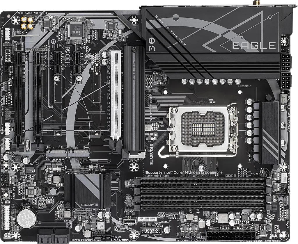 Материнська плата Gigabyte Z790 Eagle AX LGA 1700 (Z790 EAGLE AX) Б/В - фото 4