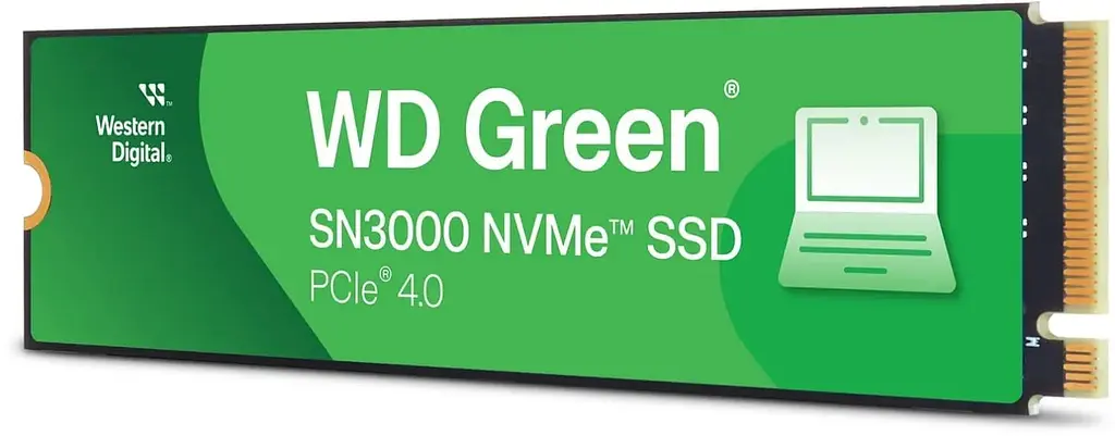 Накопитель SSD Western Digital m.2 NVMe 500GB WD Green SN3000 (WDS500G4G0E-00CPS0) - фото 2