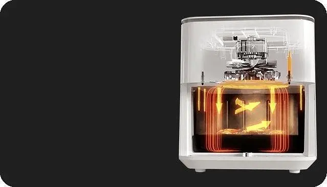 Мультипечь (аэрофритюрница) Xiaomi Mi Smart Air Fryer 6.5L MAF10 White - фото 10