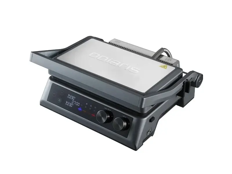 Електрогриль притискний Polaris PGP 7003 SMOKELESS Graphite - фото 2