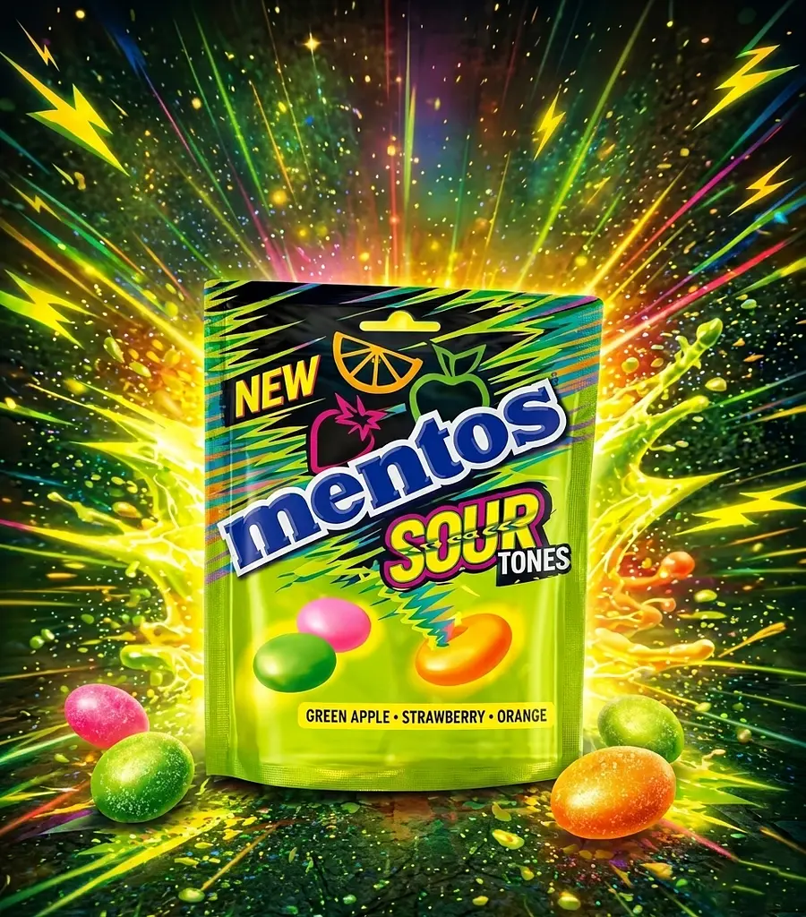 Драже Mentos Sour Tones 140г - фото 2