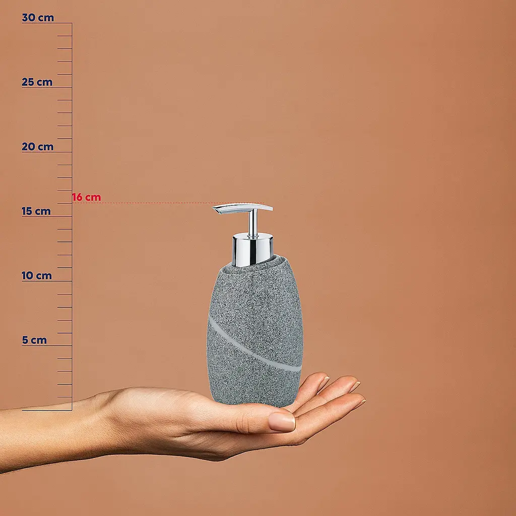 Дозатор для мила Kela Talus 16х7.5 см 300 мл білий (20303) - фото 3