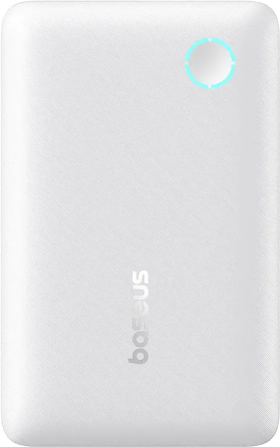 Портативний акумулятор Baseus EnerFill FP11 15W 10000mAh moon white (P1008210C213-00) - фото 3