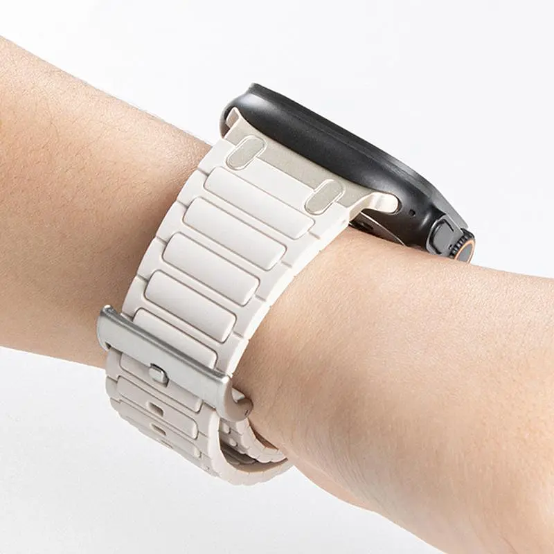 Ремінець Hoco WA35 Emir series thickened silicone strap для Apple watch 44/45/46/49mm Star Color - фото 3