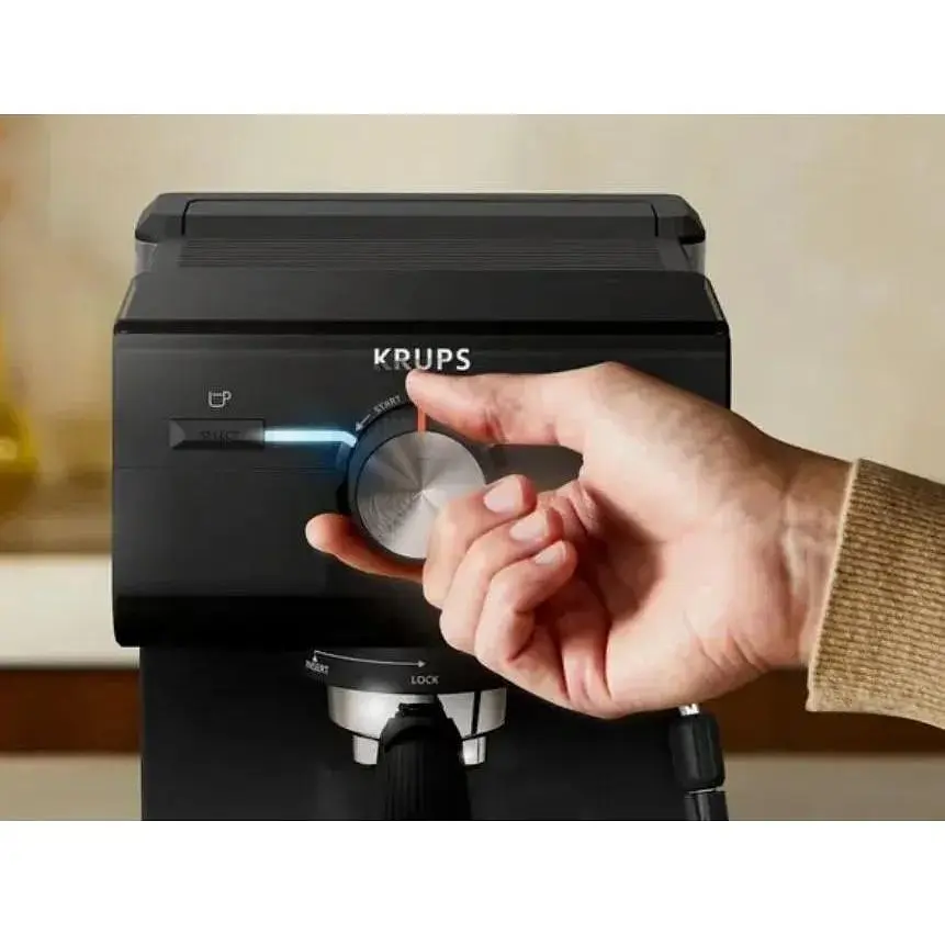 Рожковая кофеварка эспрессо Krups Authentic C50 XP381810 - фото 10
