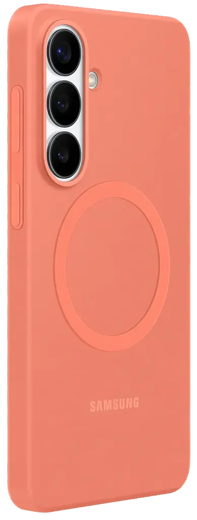 Чохол Samsung S26 Silicone Magnet Case EF-ES947COEGWW Coral Red (7237327) - фото 2