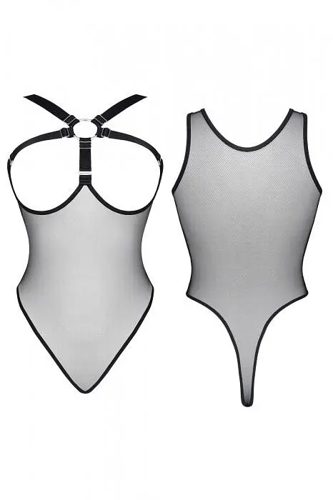 Боді Demoniq LadyX Mayte XL чорний - фото 7