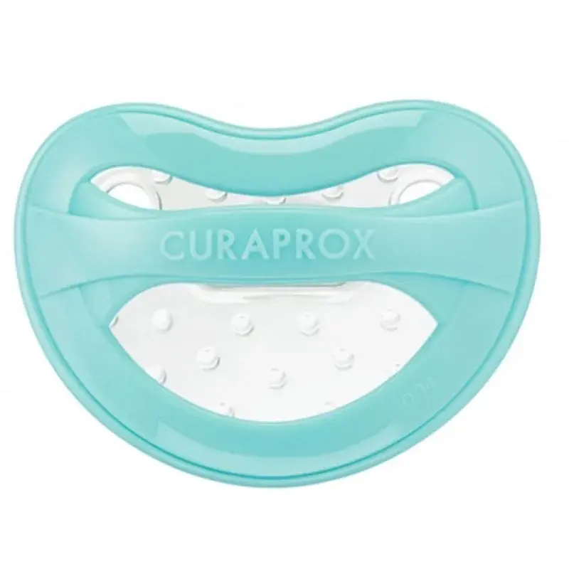 Пустушка Curaprox для дітей віком від 18 до 36 місяців Бірюзова (Babysoother turquoise s2) - фото 4