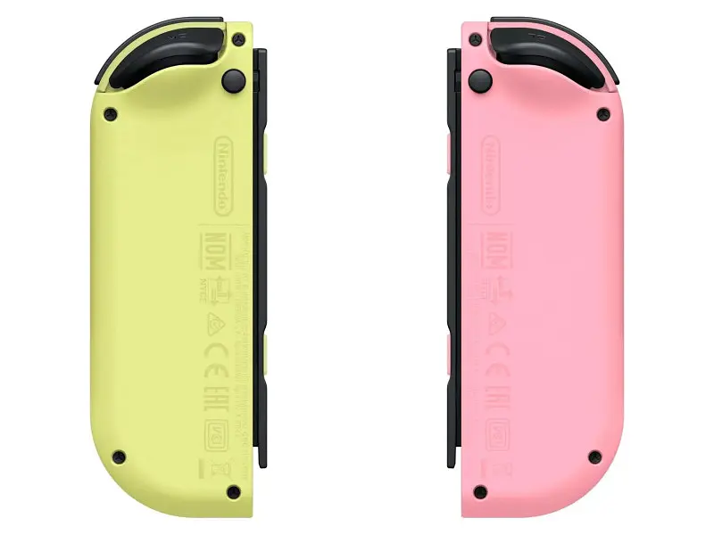 Геймпад Nintendo Joy-Con Controller Pastel Pink/Pastel Yellow (45496431686) - фото 3