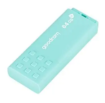 Флеш накопичувач USB 64Gb Goodram UME3 Care, Teal, USB 3.2 Gen 1, до 60/20 МБ/с (UME3-0640CRR11) - фото 2