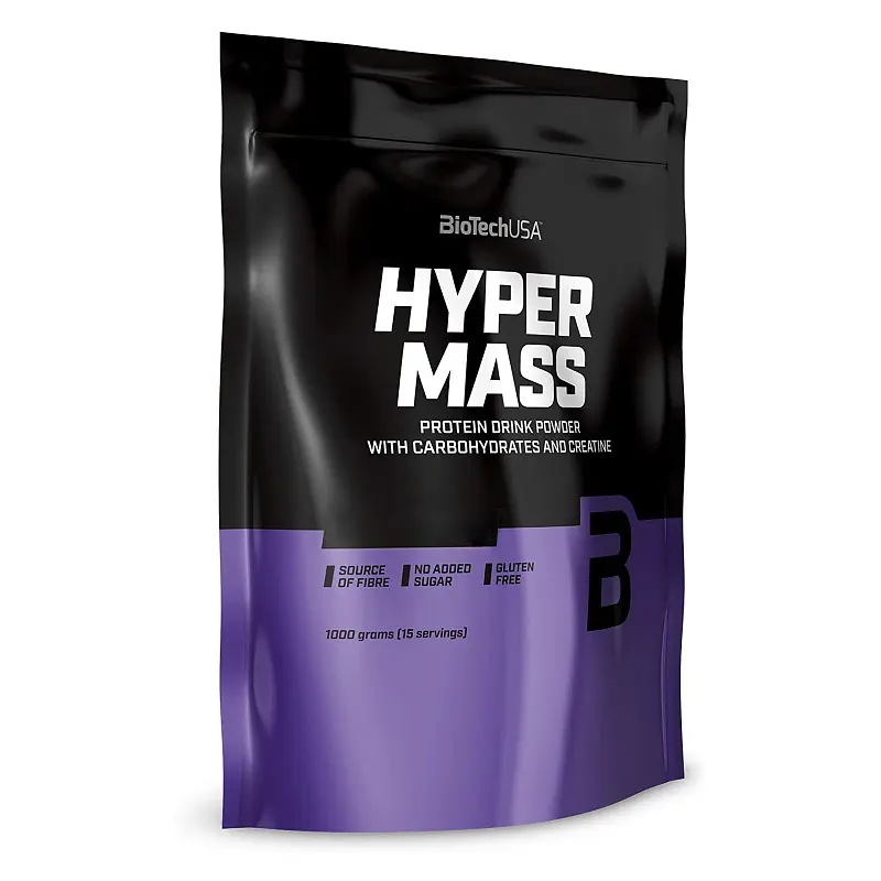 Гейнер BioTech Hyper Mass, 1 кг - Солона карамель