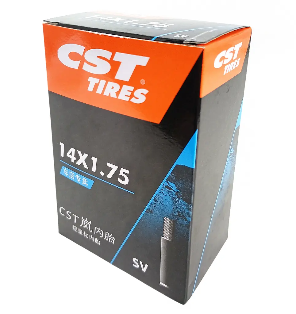 Камера велосипедна CST 14х1.75/1.95 AV 38 мм (G0002309)