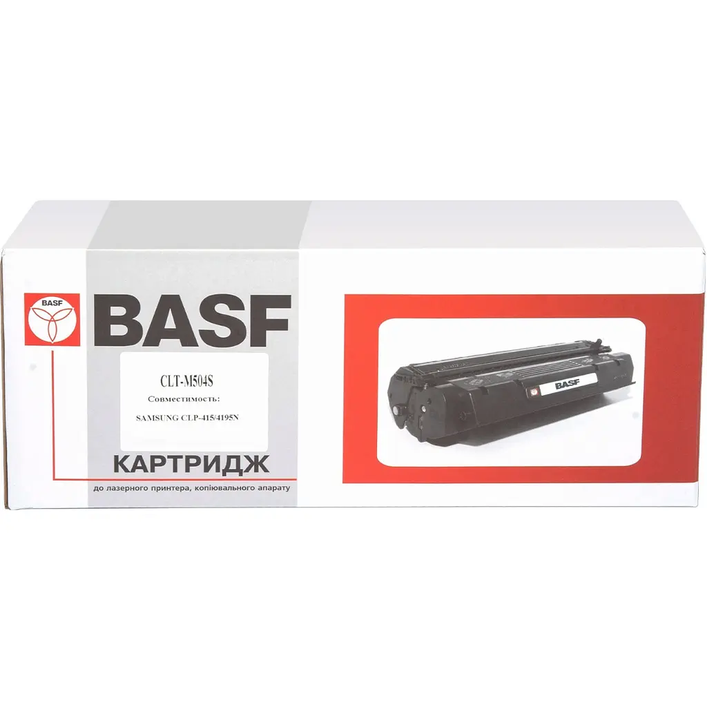 Картридж тон. BASF для Samsung CLP-415, CLX-4195 аналог CLT-M504S Magenta ( 1800 ст.) (BASF-KT-M504S) - фото 4