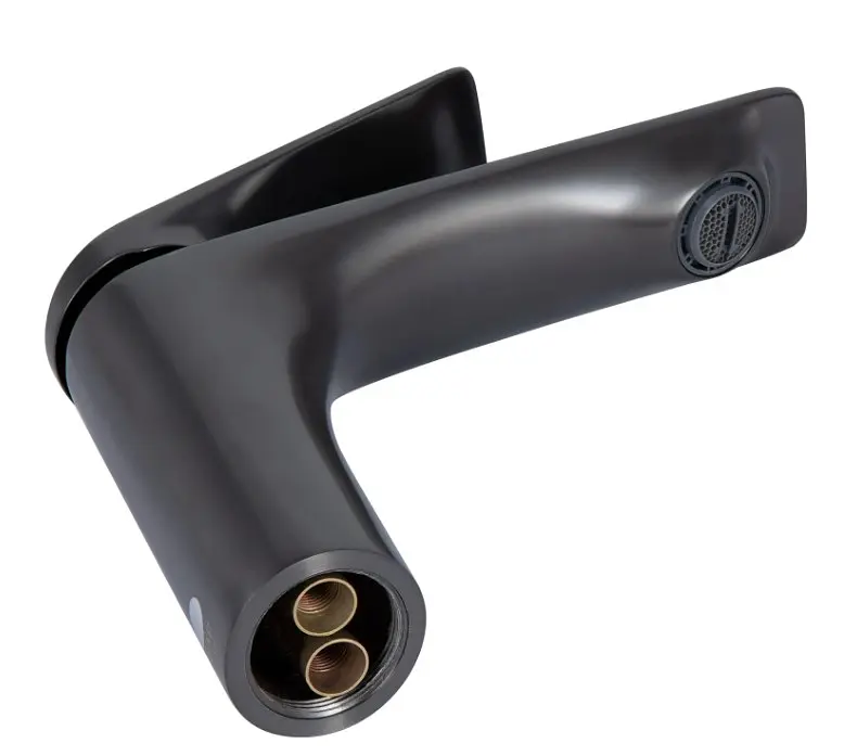 Смеситель для раковины Qtap Vlasta New Gunmetal Black PVD QTVLA270GMB45641 - фото 2