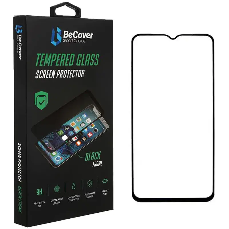 Скло захисне BeCover Blackview A95 Black (708158) - фото 3
