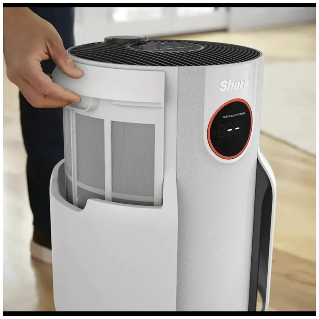 Очищувач повітря Shark NeverChange5 Air Purifier білий (HP150EU) - фото 7