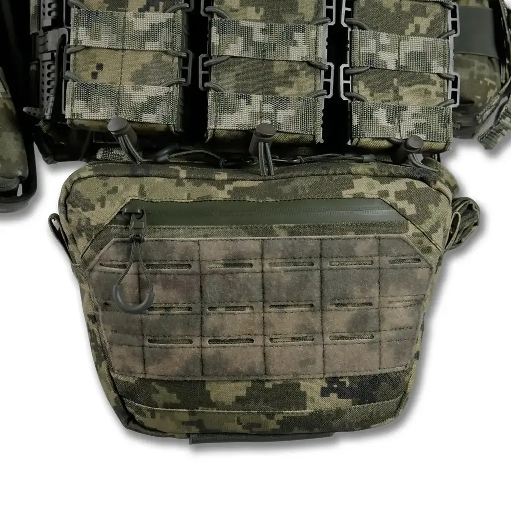 Плитоноска Kiborg GU gen.2 + 8 підсумків Pixel (1000-k45008) - фото 7
